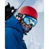 imagefindway OTG Ski Goggles  Over Glasses Snow Snowboard Goggles for Men Women Adult ampamp Youth  AntiFog 100 UV ProtectionA4black Frame Gem Blue Lens Vlt 8