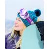 imagefindway OTG Ski Goggles  Over Glasses Snow Snowboard Goggles for Men Women Adult ampamp Youth  AntiFog 100 UV ProtectionWhite Frame Revo Purple Lens Vlt 14