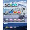 imagefindway Ski Goggles OTG for Women Men Adult YouthOver Glasses Snow GogglesInterchangeable LensAnti Fog Snowboard GogglesA3black Frame Black Lens Vlt 68