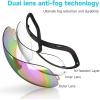 imagefindway Ski Goggles OTG for Women Men Adult YouthOver Glasses Snow GogglesInterchangeable LensAnti Fog Snowboard GogglesLens Only  Cheery Pink Vlt 38