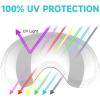 imagefindway Ski Goggles OTG for Women Men Adult YouthOver Glasses Snow GogglesInterchangeable LensAnti Fog Snowboard GogglesLens Only  Silver Vlt 12