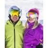 imagefindway Ski Goggles OTG for Women Men Adult YouthOver Glasses Snow GogglesInterchangeable LensAnti Fog Snowboard GogglesWhite Frame Pink Lens Gogglesvlt 38