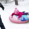 imageSnow Tube Sled for Kids Adults Sledding Heavy Duty Super Large 48 Inch Inflatable Snow Tubes with Pulling Rope ampamp Repair Kit Thickening Material of 066mm Winter Outdoor Snow kit
