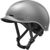 imageFindway Pro Bike Helmet for AdultsAdjustable Cycling Helmet for Men ampamp Women Safety Certified Bicycle Helmet for Commuting Road Biking Skating with Adjustable DialTitaniumGrey
