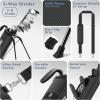 imageFindway Golf Stand Bag Sunday Golf Bag for The Driving Range Par 3 and Executive Courses Lightweight Small Golf Club Carry Bag with 3 Pockets for Men WomenBlack