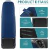 imageFindway Golf Travel Bag Golf Travel Bag for Airlines with Wheels 900D Heavy Duty Polyester Oxford SoftSided with Club Protection Liner Universal SizeBlue