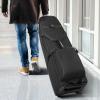 imageFindway Golf Travel Bag Golf Travel Bag for Airlines with Wheels 900D Heavy Duty Polyester Oxford SoftSided with Club Protection Liner Universal SizeBlack