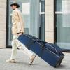 imagefindway Golf Travel Bag for Airlines 900D Heavy Duty Oxford Golf Travel Case with Wheels Golf Travel Cover with Club Protector Liner for Men WomenBlue