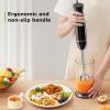 imageBonsenkitchen Hand Blender Immersion Blender with 2 Mixing Speed Electric Handheld Blender Portable Stick Mixer with Stainless Steel Blades for Soup Smoothie Puree Baby Food1basic