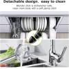 imageBonsenkitchen Hand Blender Immersion Blender with 2 Mixing Speed Electric Handheld Blender Portable Stick Mixer with Stainless Steel Blades for Soup Smoothie Puree Baby Food1basic