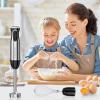 imageBonsenkitchen Immersion Handheld Blender with Whisk 20Speed ampamp Turbo Mode Hand Blender Stick 500W 304 Stainless Steel Hand Blender for Soup Smoothie Puree Baby Food2in1