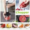 imageBonsenkitchen Immersion Handheld Blender with Whisk 20Speed ampamp Turbo Mode Hand Blender Stick 500W 304 Stainless Steel Hand Blender for Soup Smoothie Puree Baby Food4in1