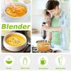 imageBonsenkitchen Immersion Handheld Blender with Whisk 20Speed ampamp Turbo Mode Hand Blender Stick 500W 304 Stainless Steel Hand Blender for Soup Smoothie Puree Baby Food4in1