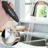 imageBonsenkitchen Milk Frother Handheld Automatic Milk Foam Maker Hand Frother for Coffee Matcha Hot Chocolate Battery Operated Mini Drink MixerBlackBlack