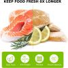 imageBonsenkitchen Precut Vacuum Food Sealer Bags 100 Pint 6quot x 10quot BPA Free Commercial Grade Textured Food Vacuum Sealer Bag Thick Embossed Bags for Food Storage and Sous Vide Cooking VB3204Quart Size 8 x 12 100count