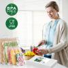 imageBonsenkitchen Precut Vacuum Food Sealer Bags 100 Pint 6quot x 10quot BPA Free Commercial Grade Textured Food Vacuum Sealer Bag Thick Embossed Bags for Food Storage and Sous Vide Cooking VB3204Pint Size 6 x 10 100count
