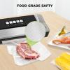 imageBonsenkitchen Precut Vacuum Food Sealer Bags 100 Pint 6quot x 10quot BPA Free Commercial Grade Textured Food Vacuum Sealer Bag Thick Embossed Bags for Food Storage and Sous Vide Cooking VB3204Quart Size 8 x 12 100count