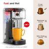 imageBonsenkitchen Single Serve Coffee Maker Coffee Brewer for K Cup Capsule Fast Brewing Coffee Machine 6 to 12oz Brew Sizes Sleek Space Saving Design