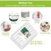 imageBonsenkitchen Vacuum Food Sealer Rolls Bags 2 Packs 8 in x 20 ft BPA Free Durable Commercial Customized Size Bags for Storage and Sous Vide CookingVB32063 Rolls 8 in20 ft  3 Rolls 11 in20 ft