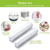 imageBonsenkitchen Vacuum Food Sealer Rolls Bags 2 Packs 8 in x 20 ft BPA Free Durable Commercial Customized Size Bags for Storage and Sous Vide CookingVB32068 in x 20 ft 2 Packs