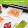 imageBonsenkitchen Vacuum Food Sealer Rolls Bags 2 Packs 8 in x 20 ft BPA Free Durable Commercial Customized Size Bags for Storage and Sous Vide CookingVB320611 in x 20 ft 2 Packs