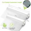 imageBonsenkitchen Vacuum Food Sealer Rolls Bags 2 Packs 8 in x 20 ft BPA Free Durable Commercial Customized Size Bags for Storage and Sous Vide CookingVB32063 Rolls 8 in20 ft  3 Rolls 11 in20 ft