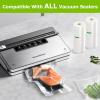 imageBonsenkitchen Vacuum Sealer Bags Rolls 8 in x 50 ft Rolls 2 pack Durable Food Sealer Bags Commercial Grade Heavy Duty BPA Free Seal a Meal Great for Food Storage ampamp Sous Vide Cooking VB232 Rolls 8 in50 ft