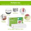 imageBonsenkitchen Vacuum Sealer Rolls Bags 6 Pack 3 Rolls 11quot x 16  3 Rolls 8quot x 16 Commercial Grade BPA Free Bag Rolls Durable Customized Size Food Vac Bags for Storage and Sous Vide Cooking VB223 Rolls 8 in16 ft  3 Rolls 11 in16 ft
