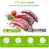 imageBonsenkitchen Vacuum Sealer Rolls Bags 6 Pack 3 Rolls 11quot x 16  3 Rolls 8quot x 16 Commercial Grade BPA Free Bag Rolls Durable Customized Size Food Vac Bags for Storage and Sous Vide Cooking VB226 Rolls 11 in16 ft