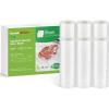 imageBonsenkitchen Vacuum Sealer Rolls Bags 6 Pack 3 Rolls 11quot x 16  3 Rolls 8quot x 16 Commercial Grade BPA Free Bag Rolls Durable Customized Size Food Vac Bags for Storage and Sous Vide Cooking VB226 Rolls 8 in16 ft