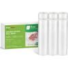 imageBonsenkitchen Vacuum Sealer Rolls Bags 6 Pack 3 Rolls 11quot x 16  3 Rolls 8quot x 16 Commercial Grade BPA Free Bag Rolls Durable Customized Size Food Vac Bags for Storage and Sous Vide Cooking VB226 Rolls 11 in16 ft