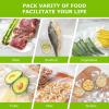 imageBonsenkitchen Precut Vacuum Sealer Bags 500 Pint 6quot x 9quot Food Sealer BagsCommercial Grade BPA Free Heavy Duty Customized Size Vacuum Bags for Vac Storage Meal Prep or Sous Vide Cooking VB118 x 12