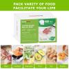 imageBonsenkitchen Precut Vacuum Sealer Bags 500 Pint 6quot x 9quot Food Sealer BagsCommercial Grade BPA Free Heavy Duty Customized Size Vacuum Bags for Vac Storage Meal Prep or Sous Vide Cooking VB118 x 12
