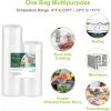 imageBonsenkitchen Vacuum Sealer Bags 11 in x 50 ft Rolls 2 Pack Seal Bags for Food Storage Saver BPA Free Commercial Grade Textured Food Roll Bags Customized Size Bag for Sous Vide CookingVB32108 in x 50 ft  11 in x 50 ft