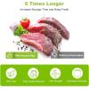 imageBonsenkitchen Vacuum Sealer Bags 11 in x 50 ft Rolls 2 Pack Seal Bags for Food Storage Saver BPA Free Commercial Grade Textured Food Roll Bags Customized Size Bag for Sous Vide CookingVB32108 in x 50 ft 2 Packs