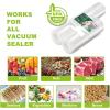 imageBonsenkitchen Vacuum Sealer Bags 11 in x 50 ft Rolls 2 Pack Seal Bags for Food Storage Saver BPA Free Commercial Grade Textured Food Roll Bags Customized Size Bag for Sous Vide CookingVB32108 in x 50 ft  11 in x 50 ft