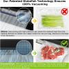 imageBonsenkitchen Vacuum Sealer Machine Powerful LowNoise Food Vacuum Sealer for HighSpeed Continuous Working Handle Locked Design Builtin Cutter 2 Bag Rolls  100 PCS Vacuum BagsStainless Steel