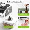 imagePowerful Vacuum Sealer Machine Builtin Cutter  6 Rolls Bags Total 8 Roll Bags100PCS Precut Bags