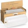 imageBonsenkitchen 8 x 150 Food Vacuum Seal Roll Keeper with Cutter Vacuum Sealer Bags Rolls for Food Storage Commercial Grade BPA Free Great for Meal Prep and Sous Vide Cooking11 in x 150 ft