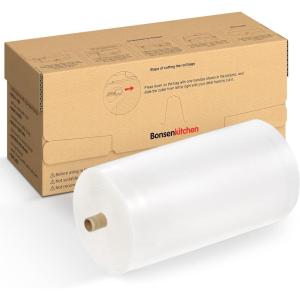 imageBonsenkitchen 8 x 150 Food Vacuum Seal Roll Keeper with Cutter Vacuum Sealer Bags Rolls for Food Storage Commercial Grade BPA Free Great for Meal Prep and Sous Vide Cooking78 in x 150 ft
