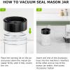 imageBonsenkitchen Vacuum Sealer Machine with Mason Jar Sealer Kit  Compact Food Sealer for Kitchen Storage ampamp Meal Prep  Multiple Modes  External Vacuum System ampamp 40 Vacuum Bags SilverSilver