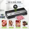 imageBonsenkitchen Vacuum Sealer for Food Multifunctional ampamp Compact Vacuum Sealer Machine with the Latest Airtight Technology  Bag Cutter  ETL Listed  SilverBlackBlack