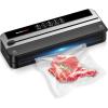 imageBonsenkitchen Vacuum Sealer for Food Multifunctional ampamp Compact Vacuum Sealer Machine with the Latest Airtight Technology  Bag Cutter  ETL Listed  SilverBlackSilverBlack