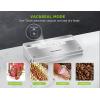 imageBonsenkitchen Vacuum Sealer Machine Stainless Steel Food Sealer Vacuum Sealers with 1 Roll ampamp 5 Bags 5 Food Vacuum Modes Builtin Cutter ampamp Bag Storage White SilverWhiteSilver