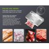 imageBonsenkitchen Vacuum Sealer Machine Stainless Steel Food Sealer Vacuum Sealers with 1 Roll ampamp 5 Bags 5 Food Vacuum Modes Builtin Cutter ampamp Bag Storage White SilverWhiteSilver