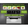 imageBonsenkitchen Vacuum Sealer Machine Stainless Steel Food Sealer Vacuum Sealers with 1 Roll ampamp 5 Bags 5 Food Vacuum Modes Builtin Cutter ampamp Bag Storage White SilverSilverBlack