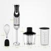 image:imageBonsenkitchen 4in1 Immersion Blender Handheld with Food Processor 12 Speeds Hand Blender with Turbo Mode Stainless Steel Blade Egg Whisk Beaker amp Chopper Bowl Stick Mixer for Smoothie Puree12 speeds