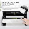 image:imageBonsenkitchen Vacuum Sealer MultiFunctional Food Sealer with 1 Roll Bag 50 Bags FastCompact Design  Bag Storage  Builtin Cutter External Vacuum System amp Accessory Tube SilverSilver