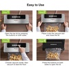 image:imageBonsenkitchen Vacuum Sealer Machine with 1 Roll amp 5 Airtight Bags 5 Vacuum Modes 80 kPa Powerful Suction Builtin Cutter amp Bag Storage  SilverGrey