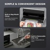 image:imageBonsenkitchen Vacuum Sealer Machine with 1 Roll amp 5 Airtight Bags 5 Vacuum Modes 80 kPa Powerful Suction Builtin Cutter amp Bag Storage  SilverSilver